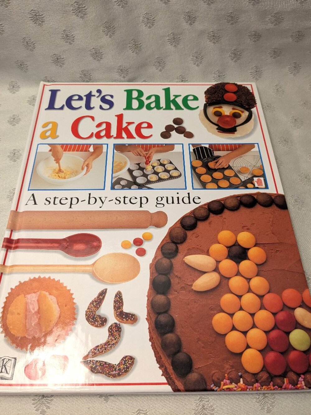 1997 Let's Bake A Cake Kids Cookbook